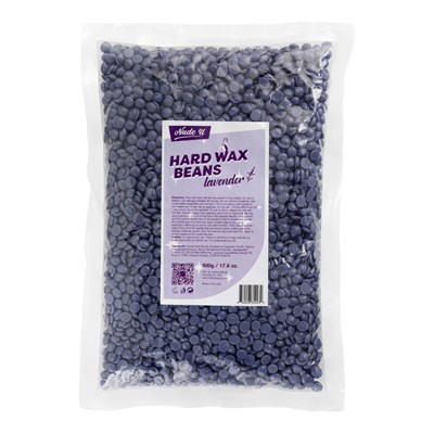 NudeU Hard Wax - Lavender 17.64 Fl. Oz.