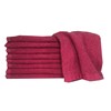 ProTex Towels Burgundy 9-Pack 16 inch x 26 inch