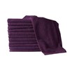 ProTex Towels Purple 12-Pack 16 inch x 27 inch