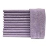ProTex Towels Soft Lilac 12-Pack 13 inch x 13 inch