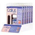 Pro Linc Clamshell Callus Away With File Display 6 pc.