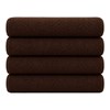 ProTex Towels Espresso Brown 12-Pack 16 inch x 29 inch