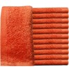 ProTex Towels Coral Orange 12-Pack 16 inch x 29 inch