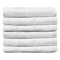 ProTex Towels White Wash Cloth 12-Pack 12 inch x 12 inch