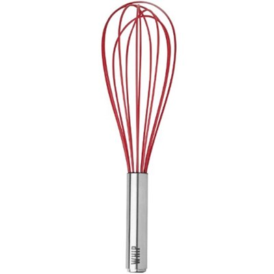 Spectrum Diversified Designs 11" Whip Whisk SS Silicone - Cayenne