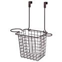 Spectrum Diversified Designs Grid Small Over the Cabinet Hair Dryer Holder & Accessory Basket - Bronze