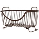 Spectrum Diversified Designs Ashley Small Stacking Baskets - Bronze