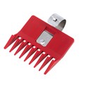 Clubman The Original Red Clipper Comb #0 3/16 inch