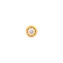 Studex Gold Plated Bezel Regular AB Crystal