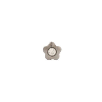 Studex Stainless Steel Regular Flowerlite Apr Crystal