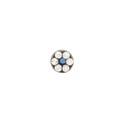 Studex Stainless Steel Large Daisy Apr Crystal Sep Sapphire