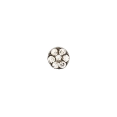 Studex Stainless Steel Large Daisy Apr Crystal