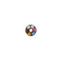 Studex Stainless Steel Large Daisy Rainbow