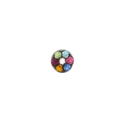 Studex Stainless Steel Large Daisy Rainbow