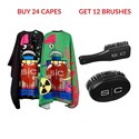 StyleCraft Buy 24 Radioactive Capes, Get 12 Brushes FREE
