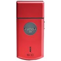 StyleCraft Uno 2.0 Travel Sized Single USB-C Rechargeable Mens Foil Shaver with Cap - Red-Black