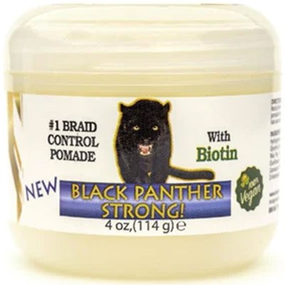 Black Panther Strong Vegan Strong Holding Pomade 4 Fl. Oz.