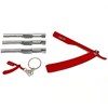 Tomb 45 Triple Cartridge Razor Handle - Red