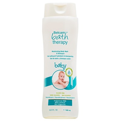 Ultra Bath Therapy Baby Body Wash & Shampoo Fragrance Free 16.9 Fl. Oz.