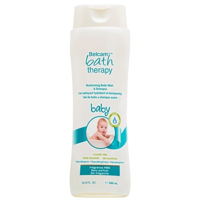 Ultra Bath Therapy Baby Body Wash & Shampoo Fragrance Free 16.9 Fl. Oz.