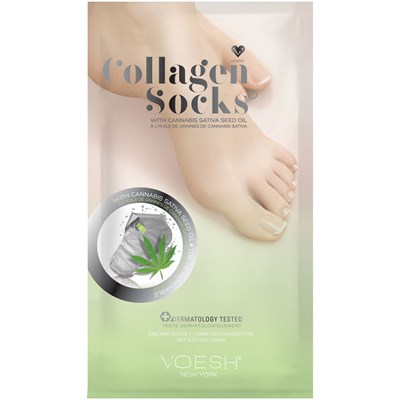 Voesh New York Collagen Socks with Cannabis Seed Oil