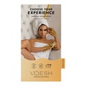 Voesh New York Tri Fold Salon Menu - Pedi in a Box Imperial 24k Gold