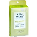 Voesh New York Pedi in a Box (Deluxe 4 Step)- Olive Sensation