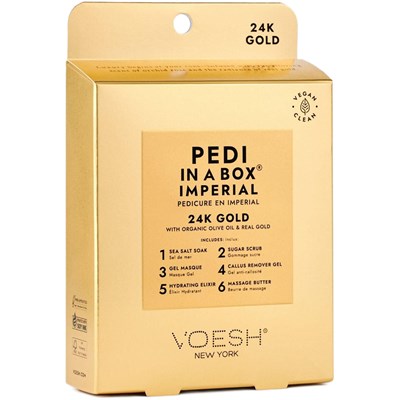 Voesh New York Pedi In A box Imperial 24K Gold