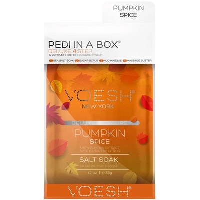 Voesh New York Pedi in a Box (Deluxe 4 Step)- Pumpkin Pie