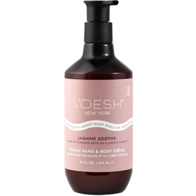 Voesh New York Vegan Body & Hand Creme - Jasmine Soothe 28 Fl. Oz.
