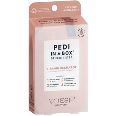 Voesh New York Pedi in a Box (Deluxe 4 Step)- Vitamin Recharge