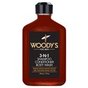 Woody's Grooming 3-N-1 Tall, Dark and Handsome Case/12 Each 12 Fl. Oz.