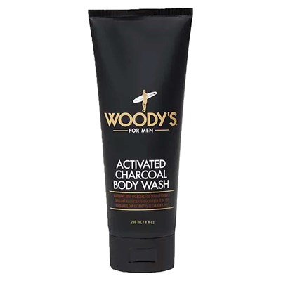 Woody's Grooming Activated Charcoal Body Wash Each 8 Fl. Oz.