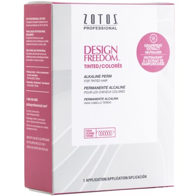 Zotos Design Freedom Tinted Alkaline Perm